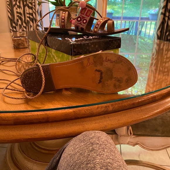 Sam Edelman Gretchen Sandal. Size 10. - Picture 5 of 5